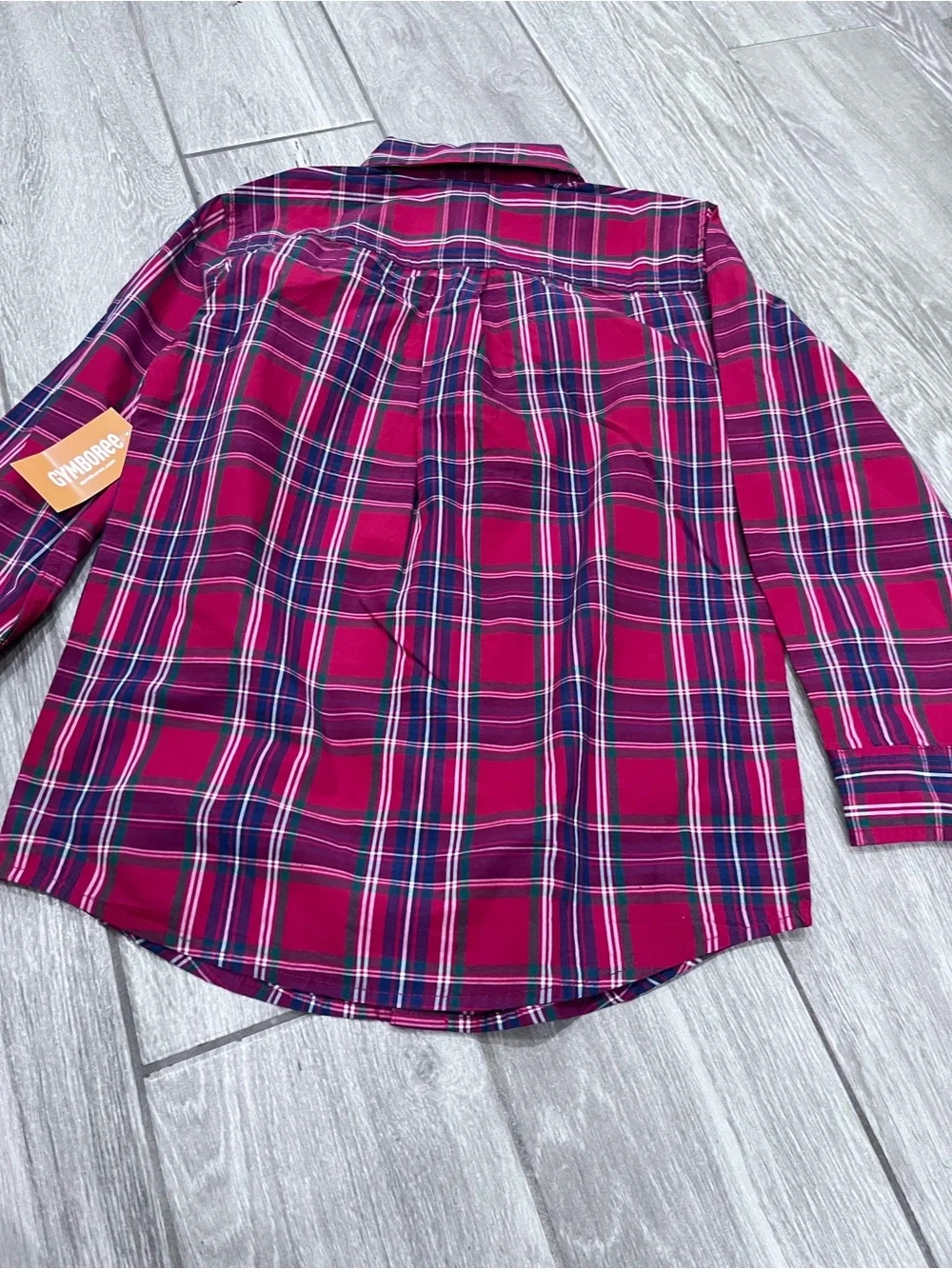 Gymboree bright plaid